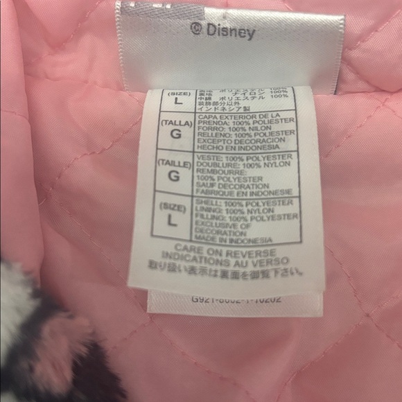 Walt Disney World Disneyland Resort Minnie Mouse Faux Fur Jacket - Picture 4 of 13